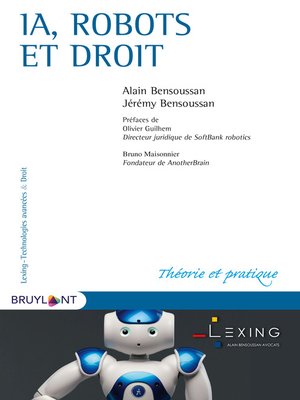 cover image of IA, robots et droit